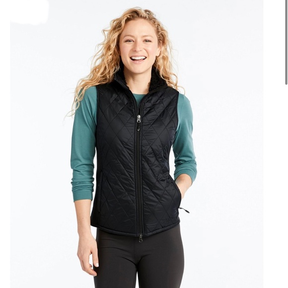 L.L. Bean Jackets & Blazers - L.L. Bean Fleece Lined Fitness Vest